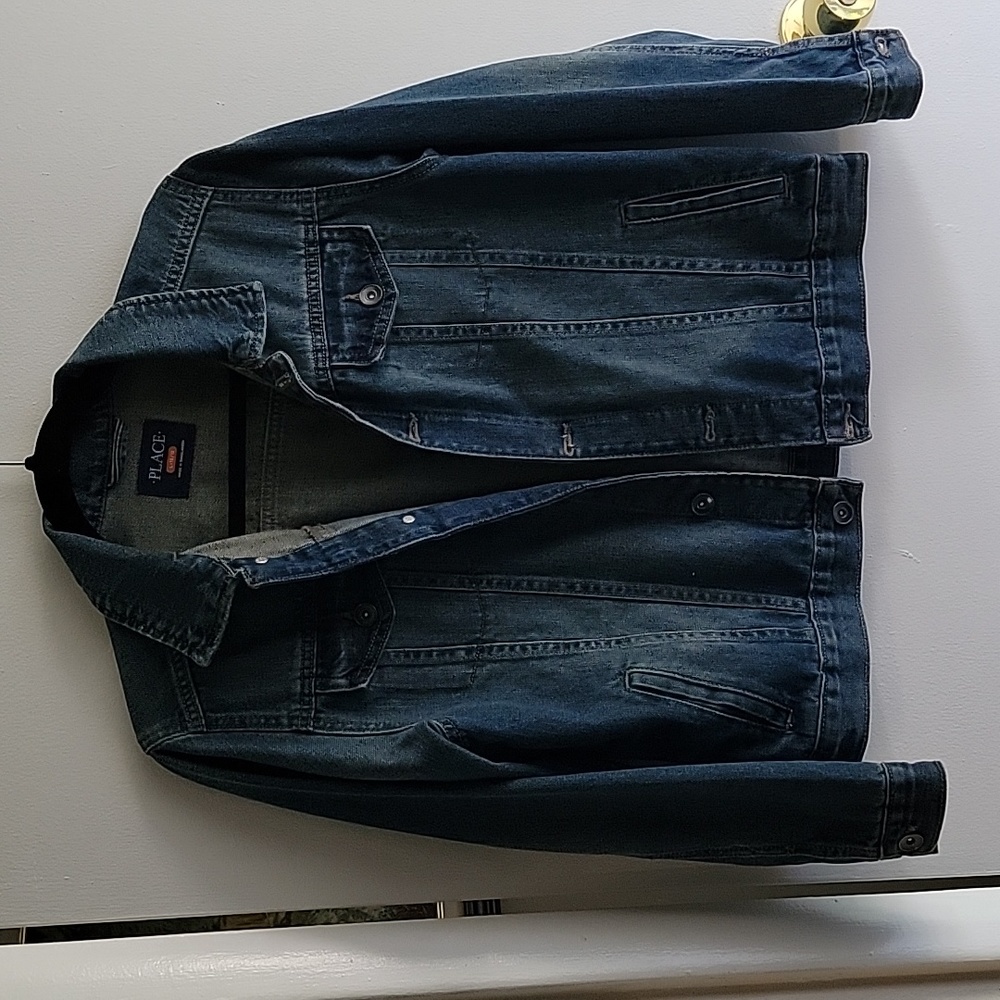🟡Denim Jacket (Youth L, 10-12) Blue